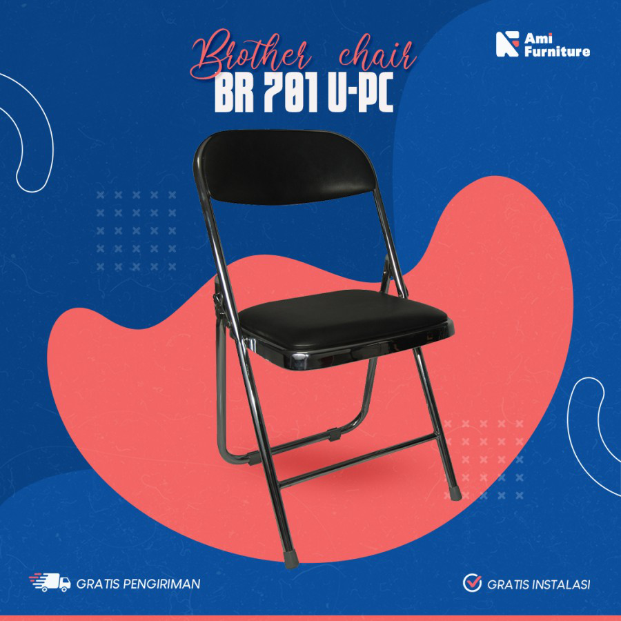 kursi lipat kursi susun kursi serbaguna kursi hajatan BR 701 BROTHER